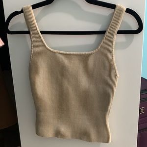 (3/$45) Babaton S Sculpt Knit Tank Top